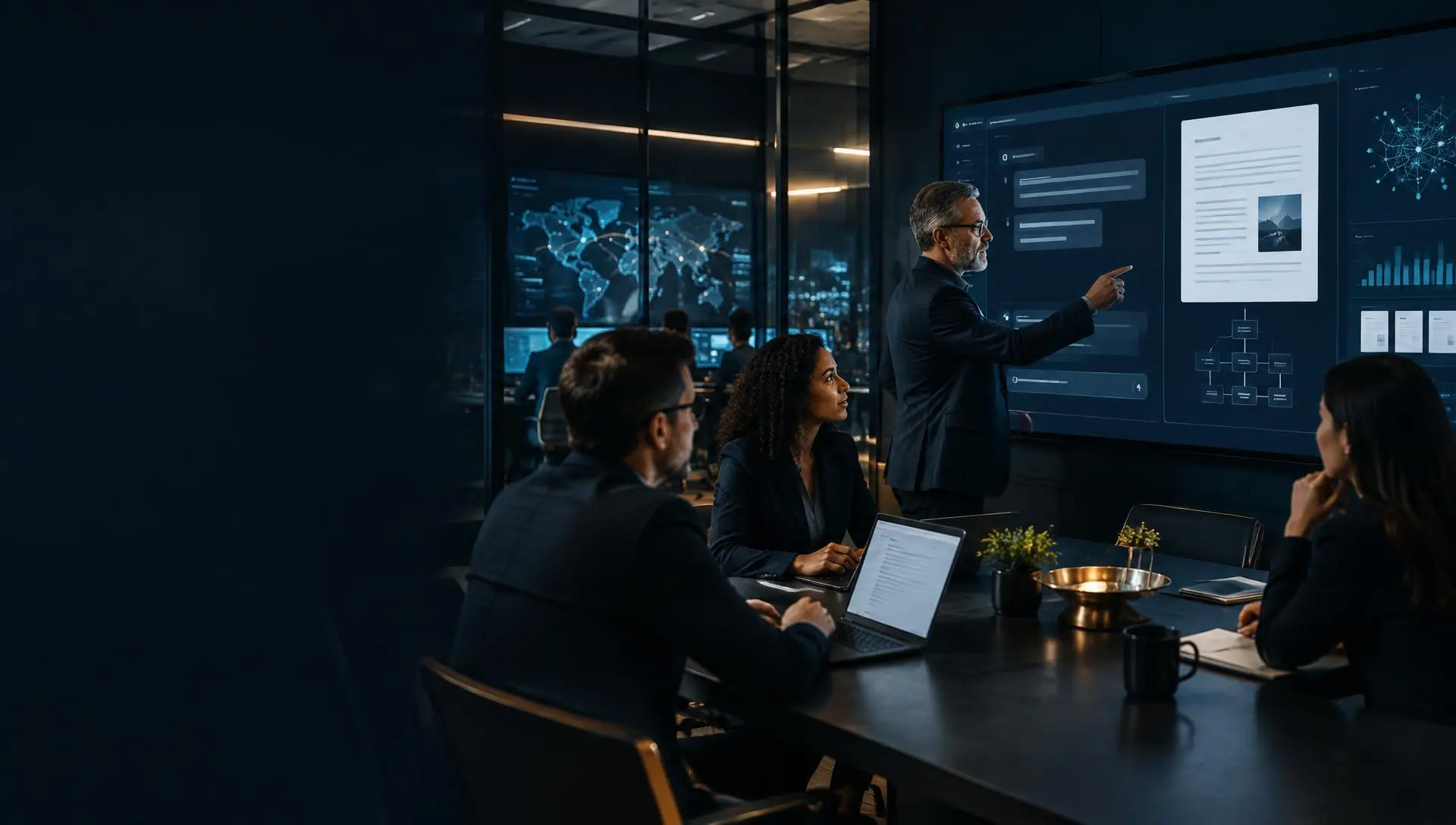 Applied AI specialists collaborating on enterprise delivery